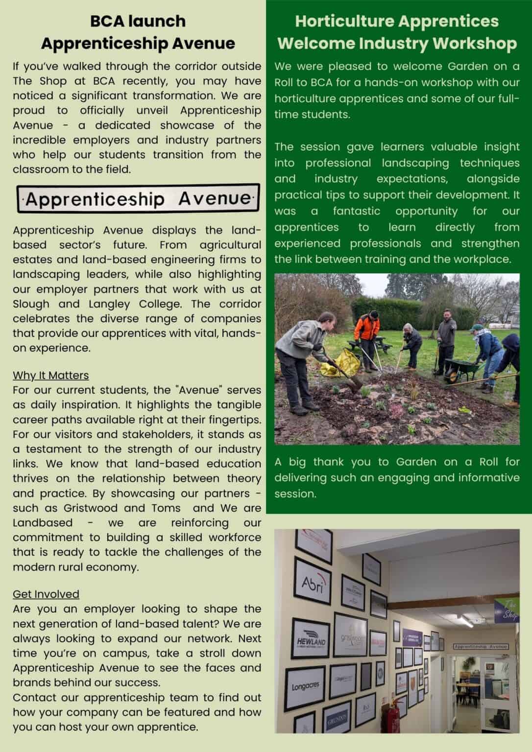 BCA APPRENTICESHIP NEWSLETTER – EDITION 3, APRIL 2026 - Berkshire ...